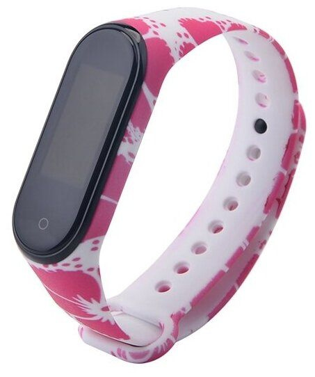 Ремешок для xiaomi mi band 5, xiaomi mi band 6 / фитнес браслет на ...