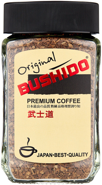 Кофе растворимый BUSHIDO 100г. 1шт. - купить с доставкой по выгодным ...