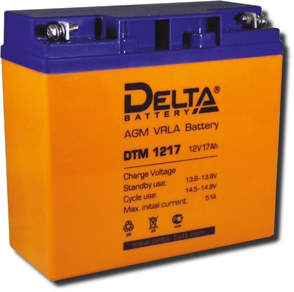 Аккумуляторная батарея Дельта DTM 1217. Аккумулятор 17 Ач DTM 1217. Аккумуляторная батарея ДТМ 1217 12в,17 а/ч.