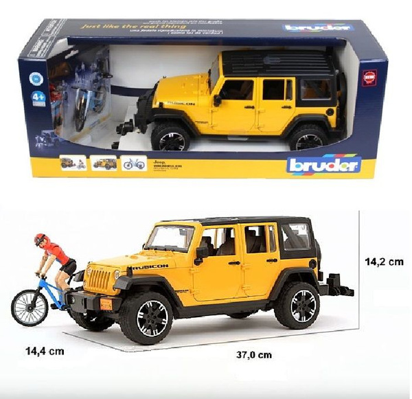 Bruder внедорожник Wrangler Rubicon Unlimited