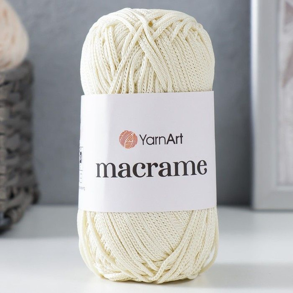 YarnArt, Пряжа, Macrame Макраме, 100% полиэстер, 130 метров/90 грамм ...