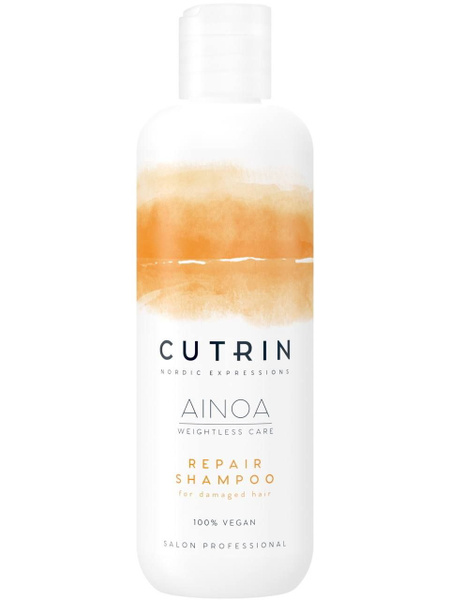 CUTRIN Шампунь для восстановления AINOA/ REPAIR, 300 мл купить на OZON ...