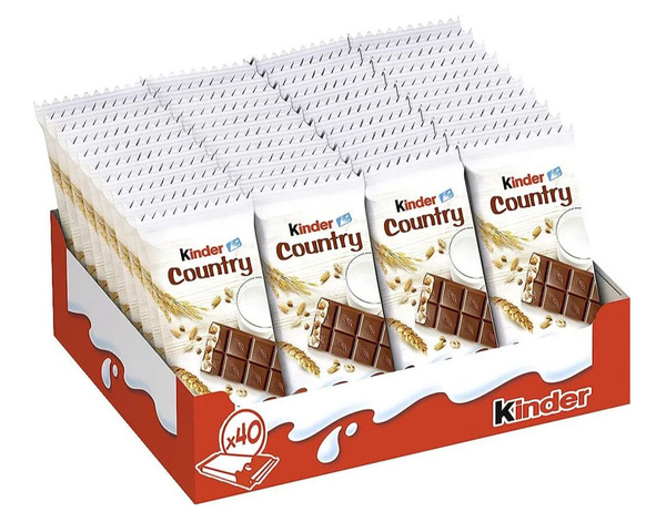 KINDER / Батончик шоколадный Kinder Chocolate Country Киндер Кантри 23 ...