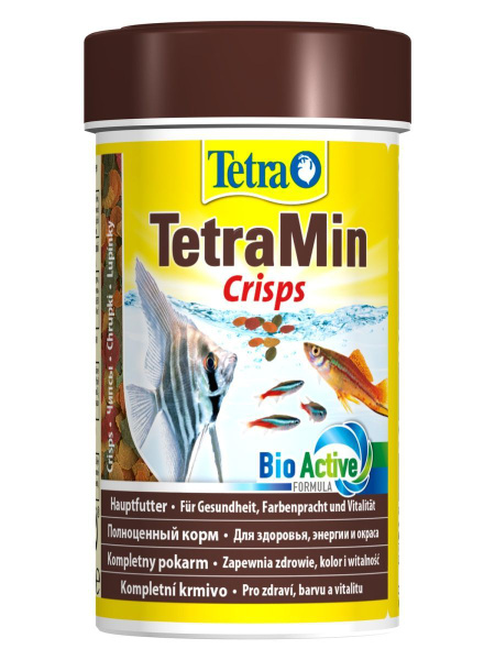 Корм Tetra Min Crisps чипсы для всех видов рыб, 100 мл - купить с ...