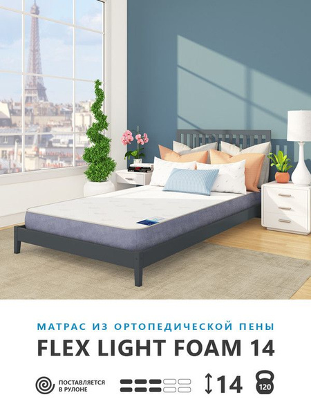 Матрас Corretto Flex_170, Беспружинный, 70 - купить по выгодной цене в ...