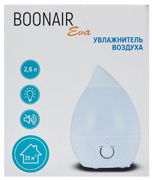 Увлажнитель воздуха Увлажнитель воздуха Boonair Eva (белый), белый ...