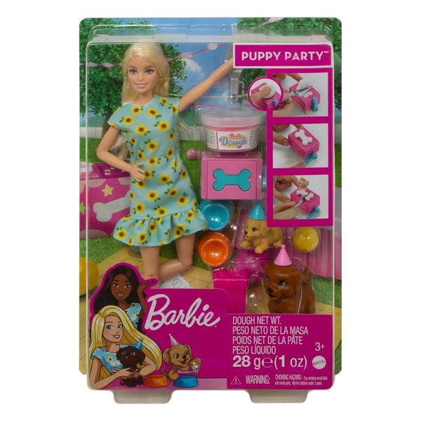 Mattel Barbie GXV75 Игровой набор "Barbie и щенки" кукла Барби с ...
