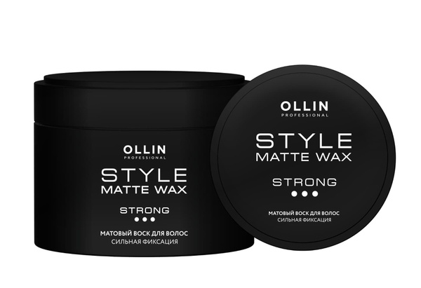 Ollin Style Воск матовый для волос сильной фиксации Strong Hold Matte ...