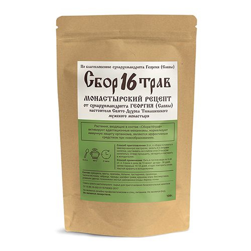 Biopractika,Чайный напиток "Сбор 16 трав" (россыпью), 104 грамма ...