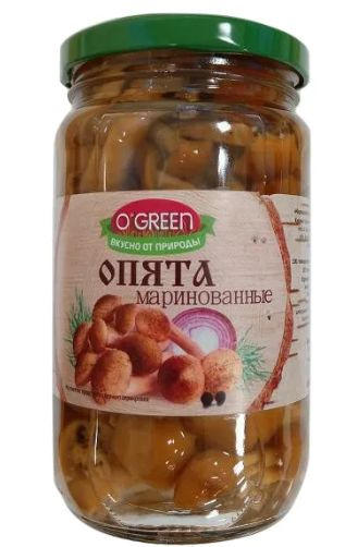 O'Green Опята маринованные 330гр.*3шт. купить на OZON по низкой цене ...