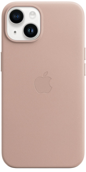 Кожаный чехол MagSafe для iPhone 14 / Leather Case with MagSafe на ...