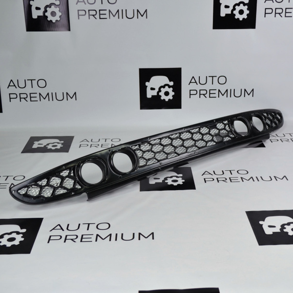 Решетка радиатора Лада Приора 1 в бампер на 4 ПТФ (под покраску)купить ...