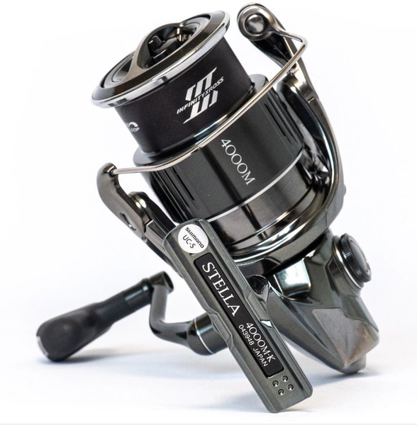 Moulinet De Pêche Spinning Shimano Stella 4000 MHG - Fabriqué Au Japon, Pour Pêche En Mer