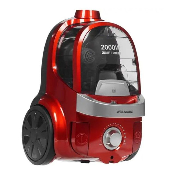 Бытовой пылесос WILLMARK VC-1842DB, красный - купить по низким ценам в ...