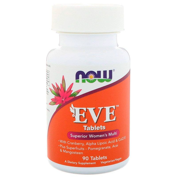 Витамины и минералы NOW EVE улучшенные мультивитамины для женщин (90 ...