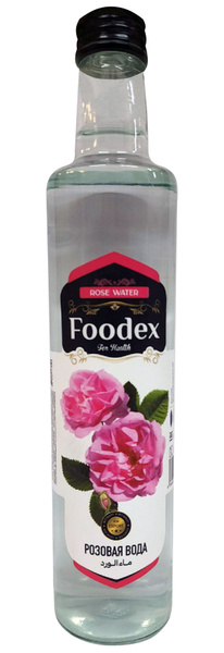 Розовая вода (гидролат дамасской розы) пищевая, "Foodex", Rose Water ...