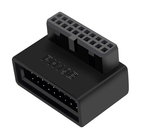 Угловой переходник USB 3.0 с углом 90 градусов тип Б - купить с ...
