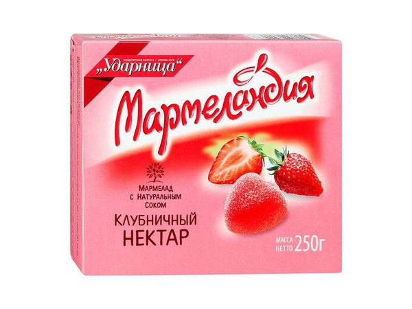 Мармеландия Клубничный нектар,250 г - купить с доставкой по выгодным ...