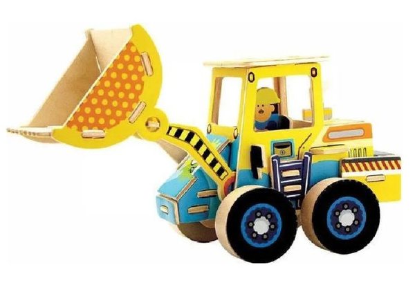 Сборная модель деревянная REZARK Грузоподъемник - купить с доставкой по ...