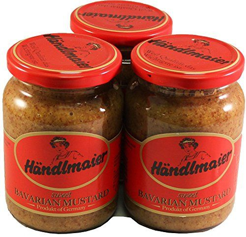 Handlmaier's Hausmachersenf Баварская домашняя сладкая горчица, 3 штуки ...