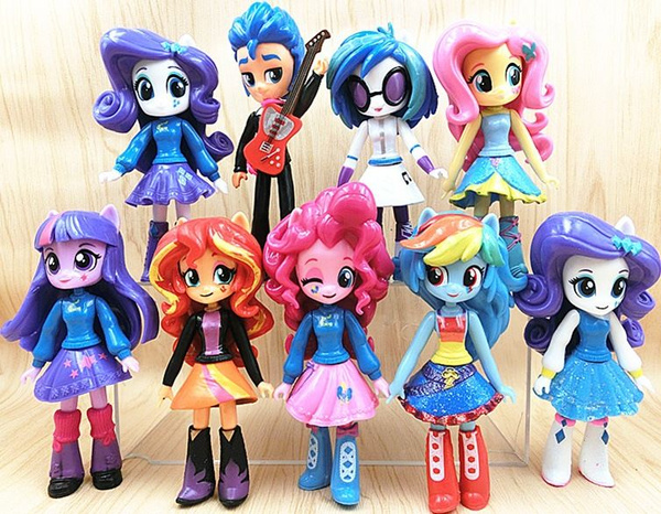 Набор фигурок "Девочки из Эквестрии" - My Little Pony (9шт) - купить с ...