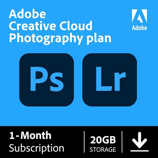 Adobe Photoshop + Lightroom 20 GB/Адобе Фотошоп + Лайтрум купить по ...