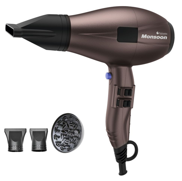 Фен для волос Hairway 03090, коричневый - купить по выгодным ценам в ...