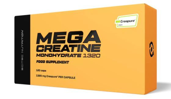 Мега Креатин Моногидрат Scitec Nutrition Mega Creatine Monohydrate 1320 ...