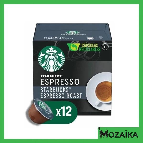 Капсулы для кофемашины Starbucks Dolce Gusto Espresso Roast 12 капсул ...