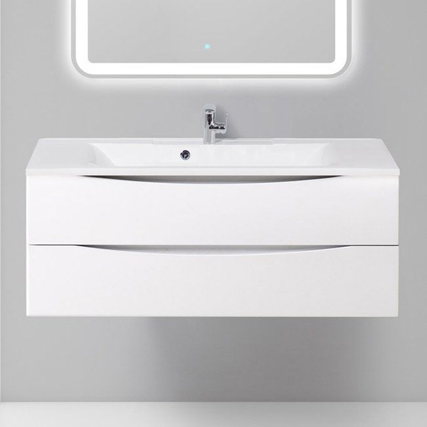 Тумба с раковиной BelBagno Marino 120 подвесная, 120 см, с ящиками ...