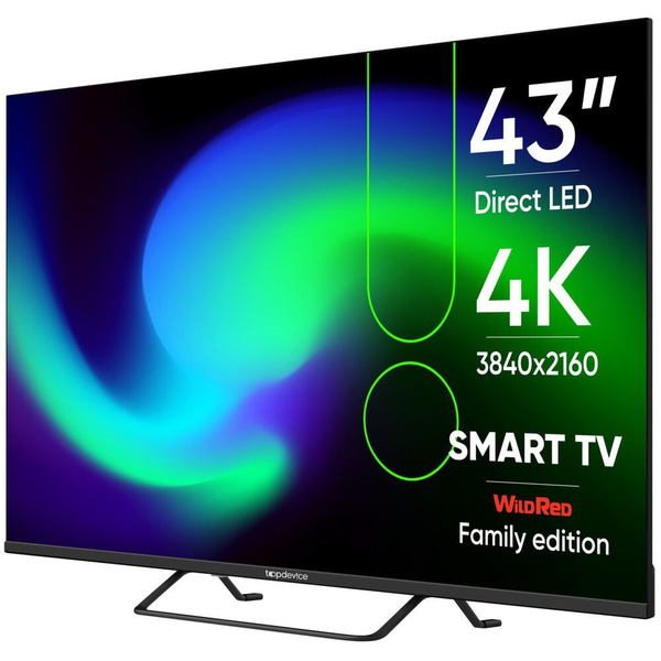 Купить телевизор Topdevice TDTV43BS05U_BK 43" - купить с доставкой по ...