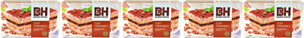 Торт Baker House Тирамису бисквитный, комплект: 5 упаковок по 350 г ...