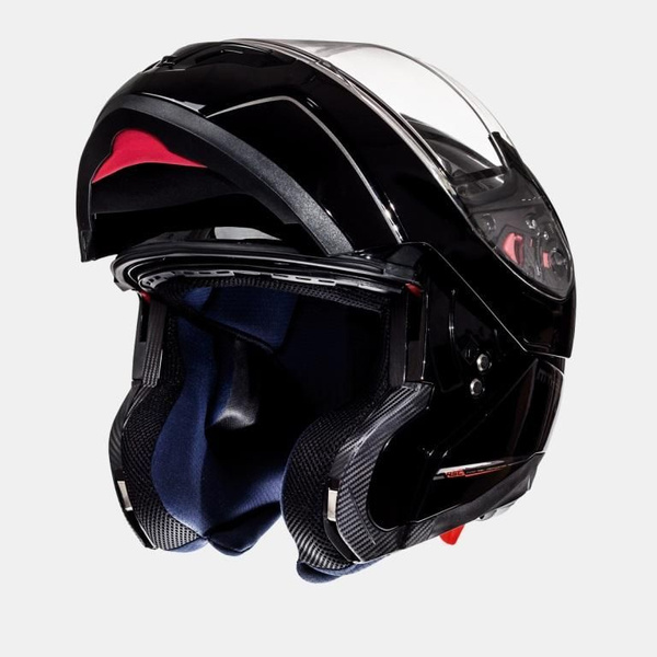 MT HELMETS Мотошлем ATOM SV Solid черный - купить с доставкой по ...