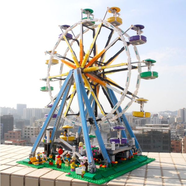 Конструктор Совместим с LEGO Creator 10247 Колесо обозрения -lj ...