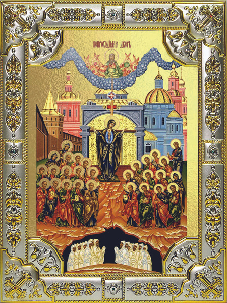 Икона Непроходимая дверь, икона Божией Матери - купить по низким ценам ...