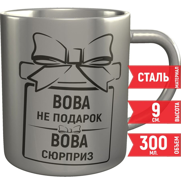 Кружка Grand Cadeau "Вова" - купить по доступным ценам в интернет ...