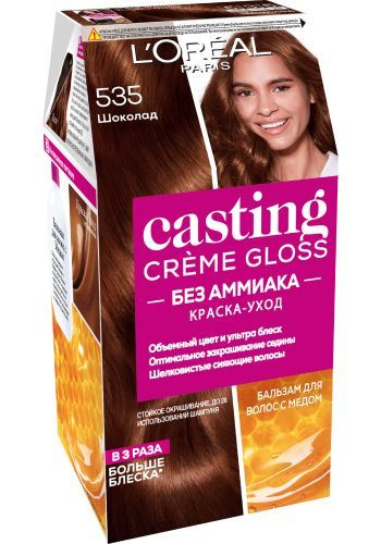 L'Oreal Paris Краска для волос Casting Creme Gloss, 535 Шоколад ...