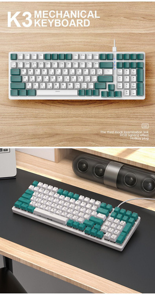 Механическая клавиатура клавиатура Freedom Wolf K3 купить по низкой ...