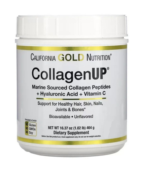 California Gold Nutrition, CollagenUP, растворимый напиток морской ...