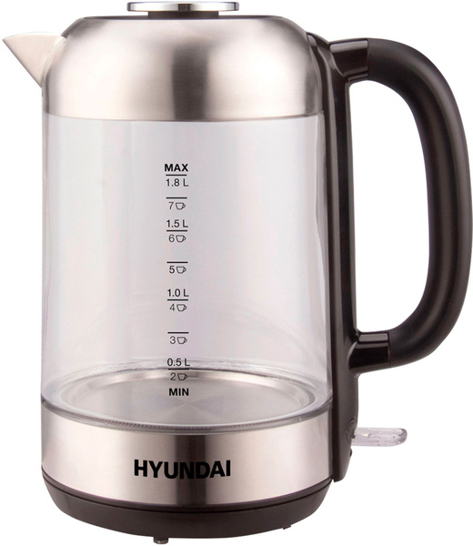 Купить электрический чайник Hyundai HYK-G4034_2523 озон, Пластик/стекло ...