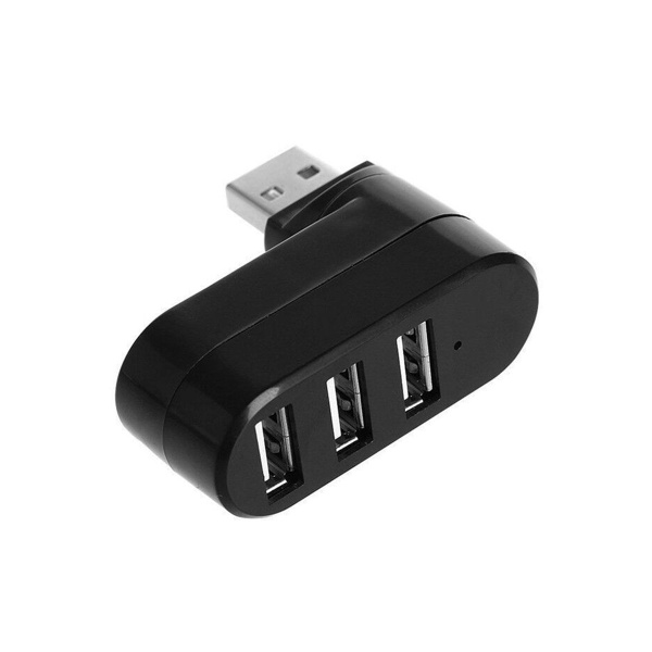 3-портовый концентратор USB 2.0 Разветвитель USB-порта Расширитель ...