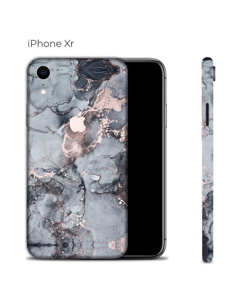 Защитная пленка на Айфон Икс Эр с защитой краёв / Виниловая наклейка на ...