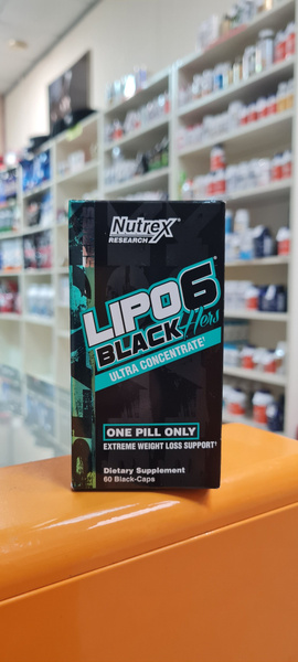 Nutrex Lipo-6 Black Hers Ultra Concentrate 60 caps, Жиросжигатель для ...