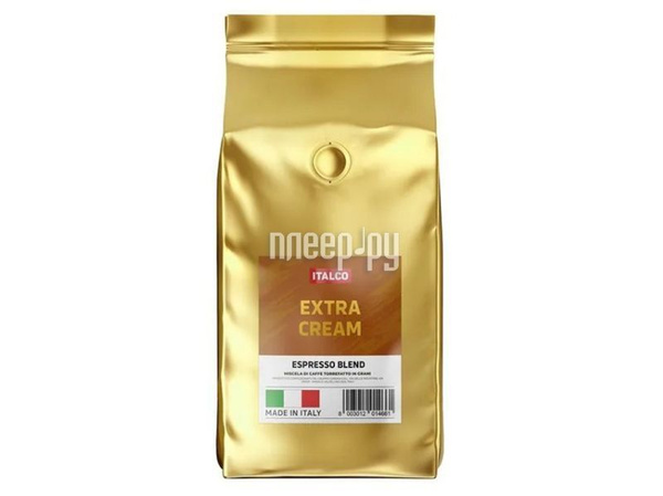 Italco кофе зерновой Extra Cream 1000г - купить с доставкой по выгодным ...
