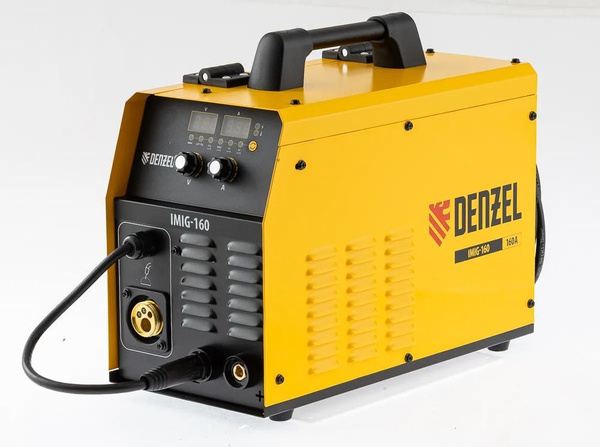 Сварочный аппарат Denzel, Форсаж дуги, Инверторный, Антизалипание ...