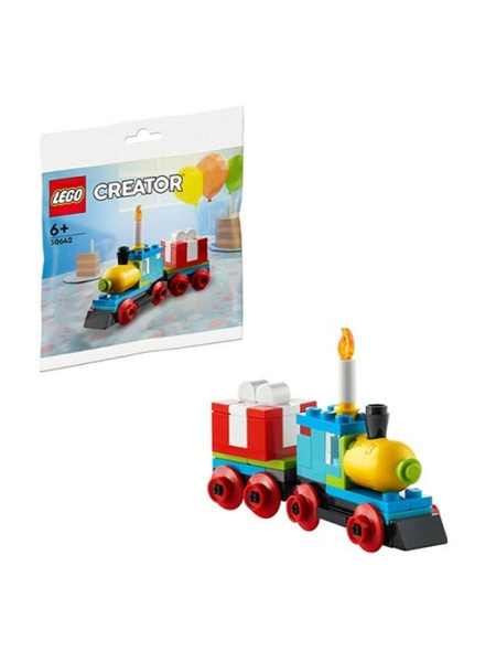 30642 Конструктор LEGO Polybag Creator Birthday Train Поезд на день ...