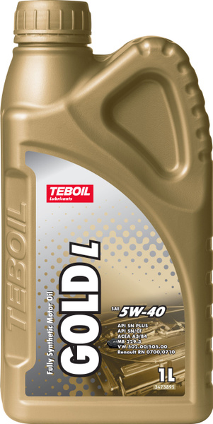 Масло teboil gold l 5w40