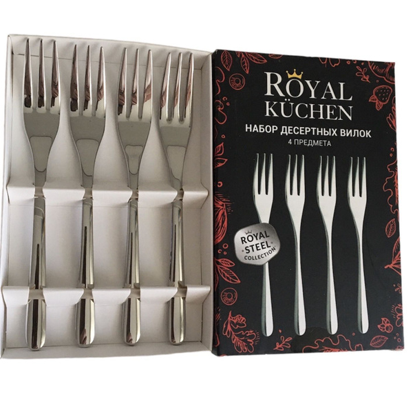 Royal Набор десертных приборов royal, 4 предм. - купить с доставкой по ...