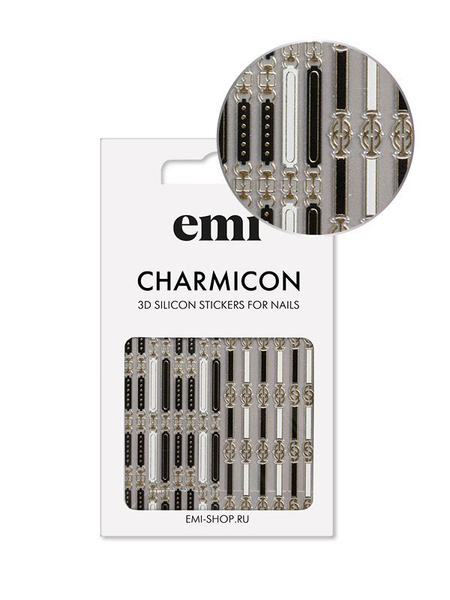 EMI Наклейки для дизайна ногтей Charmicon 3D Silicone Stickers №156 ...