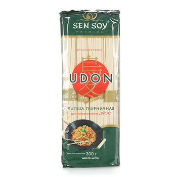 Лапша удон из пшеничной муки, Sen Soy, 300 г, Китай 1шт - купить с ...